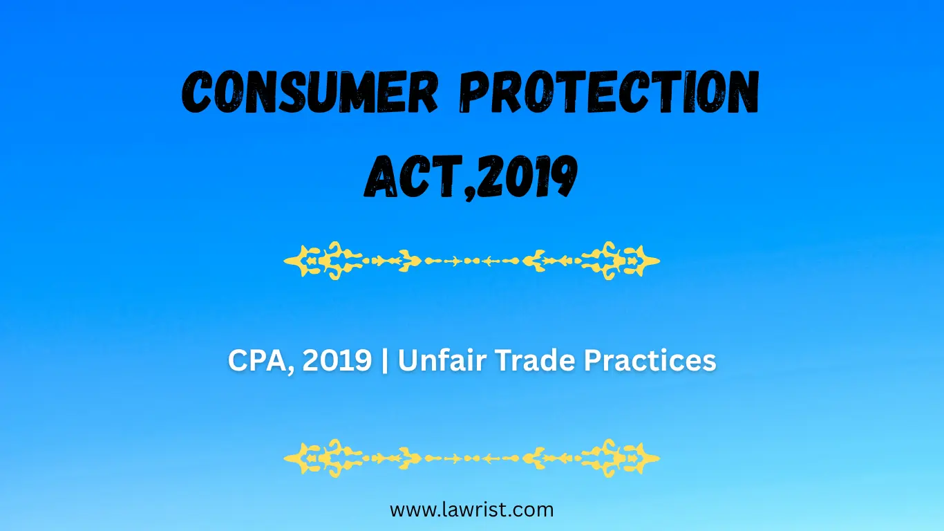 Unfair Trade Practices | CPA, 2019